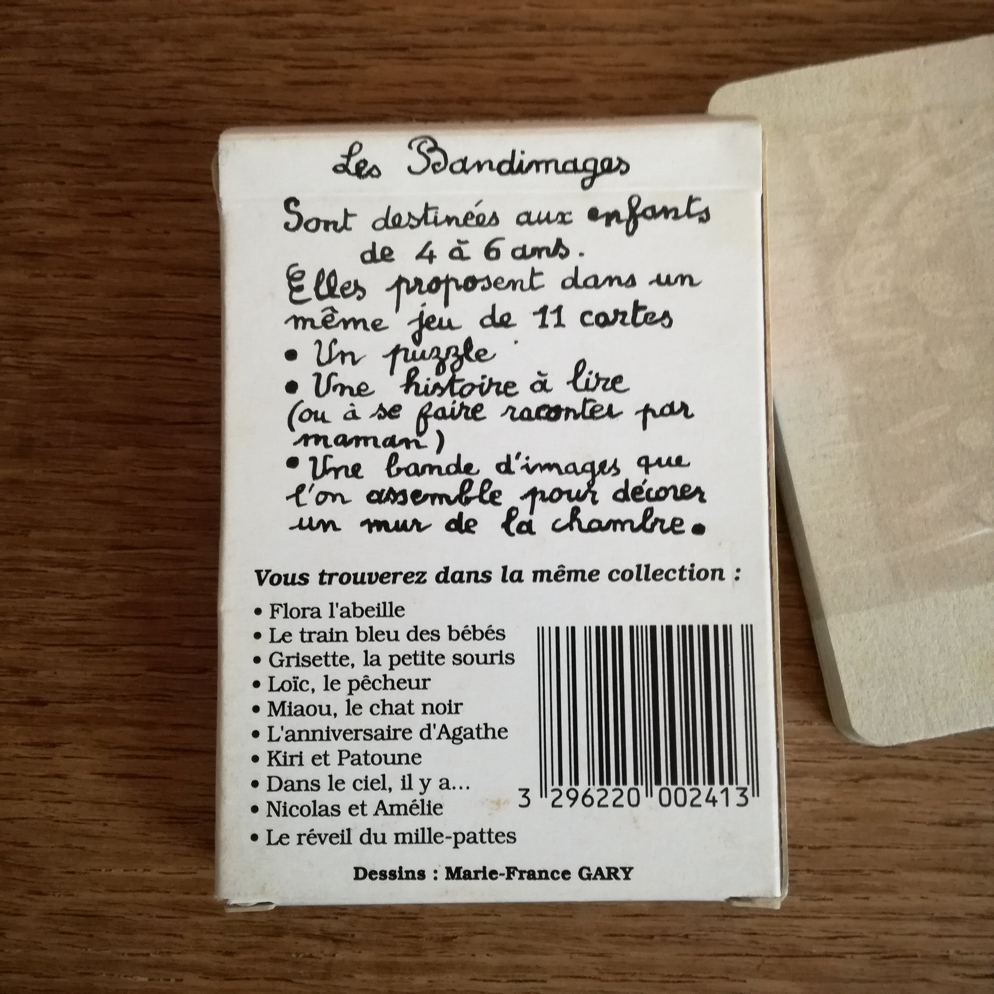 Jeu de cartes Bandimages Héron