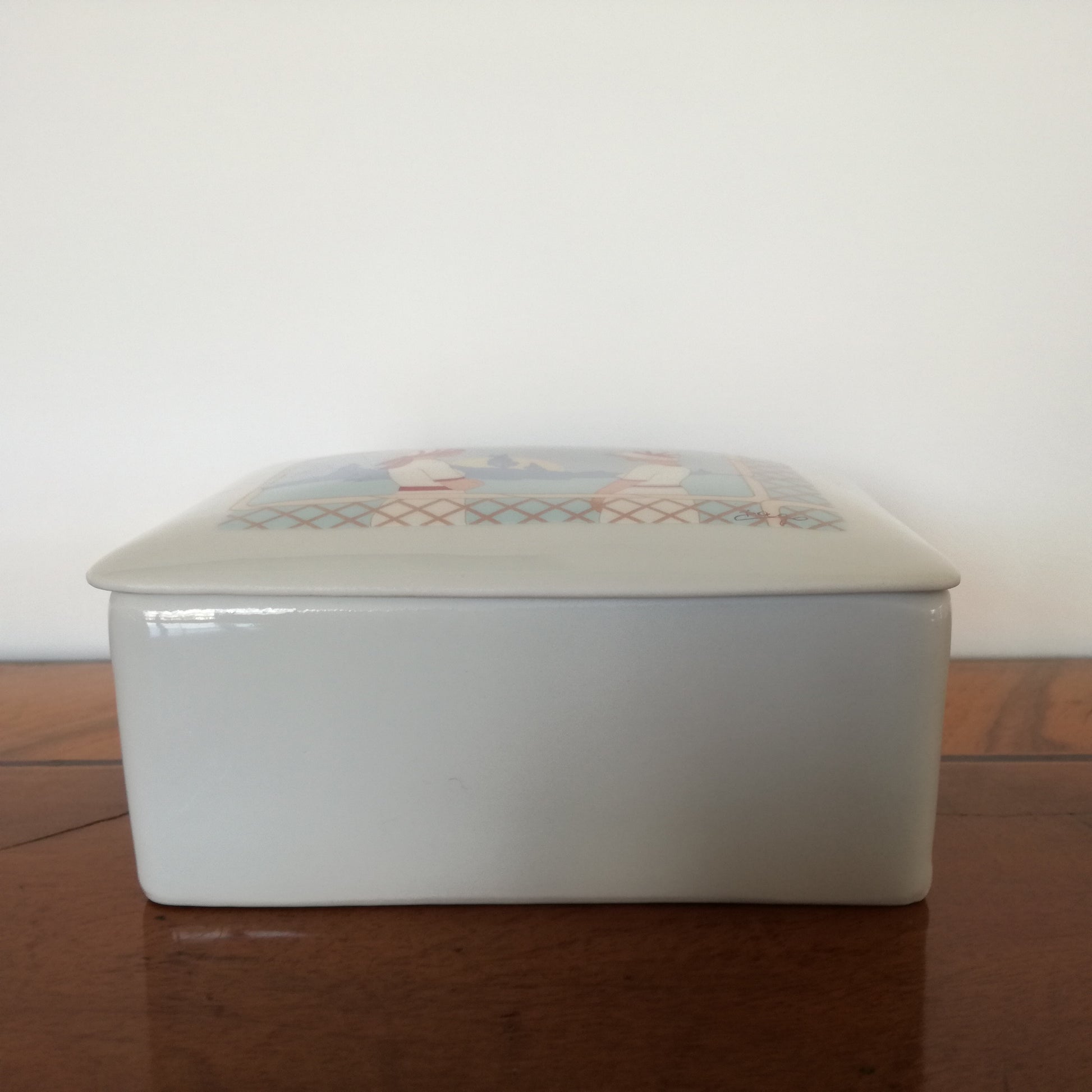Boîte  Porcelaine française
