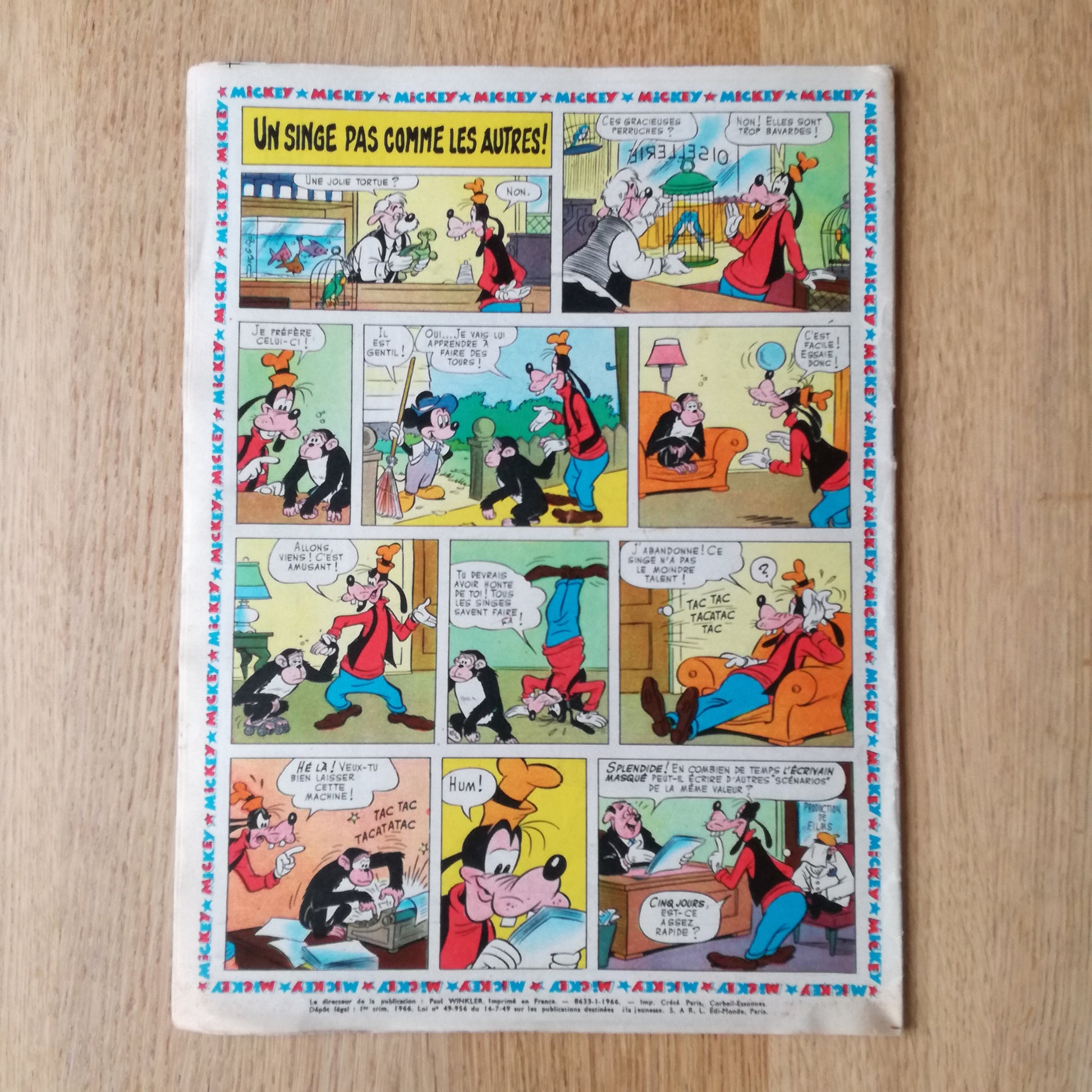 Revue / Magazine  Le Journal de Mickey