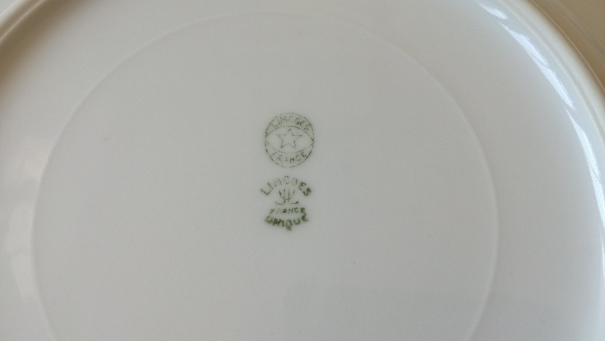 Assiette  Limoges