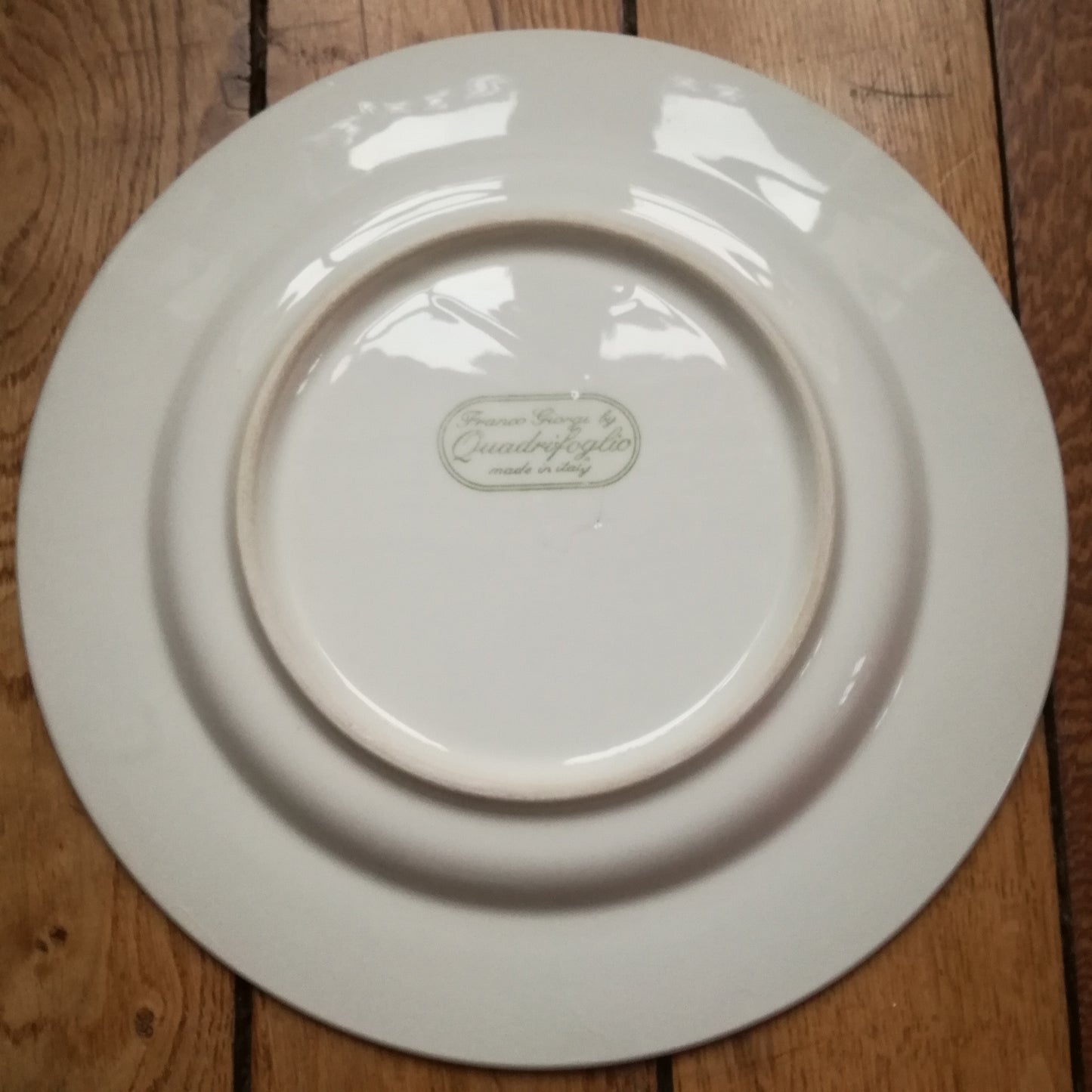 Assiette - grande plate  Quadrifoglio