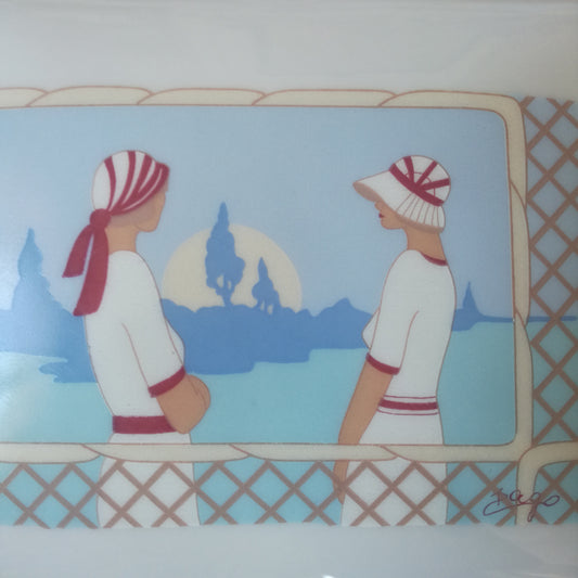Boîte  Porcelaine française