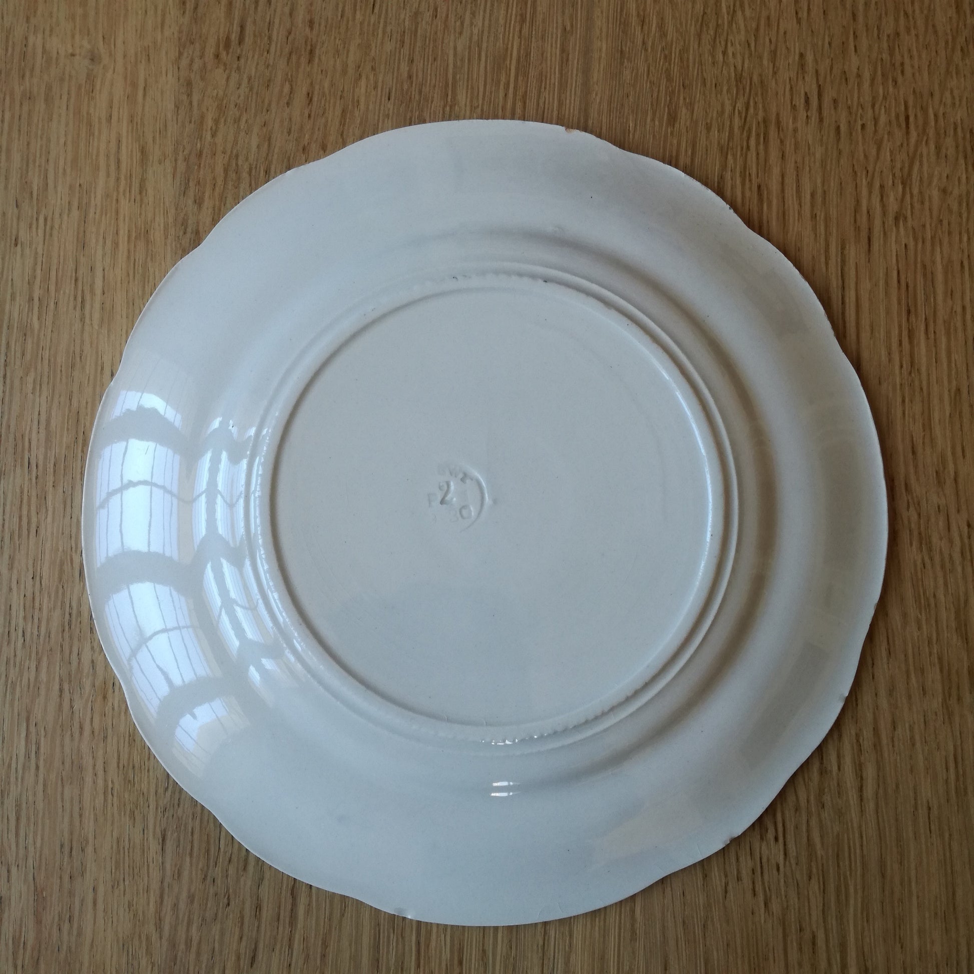 Assiette parlante Les plaisirs de la chasse Longwy