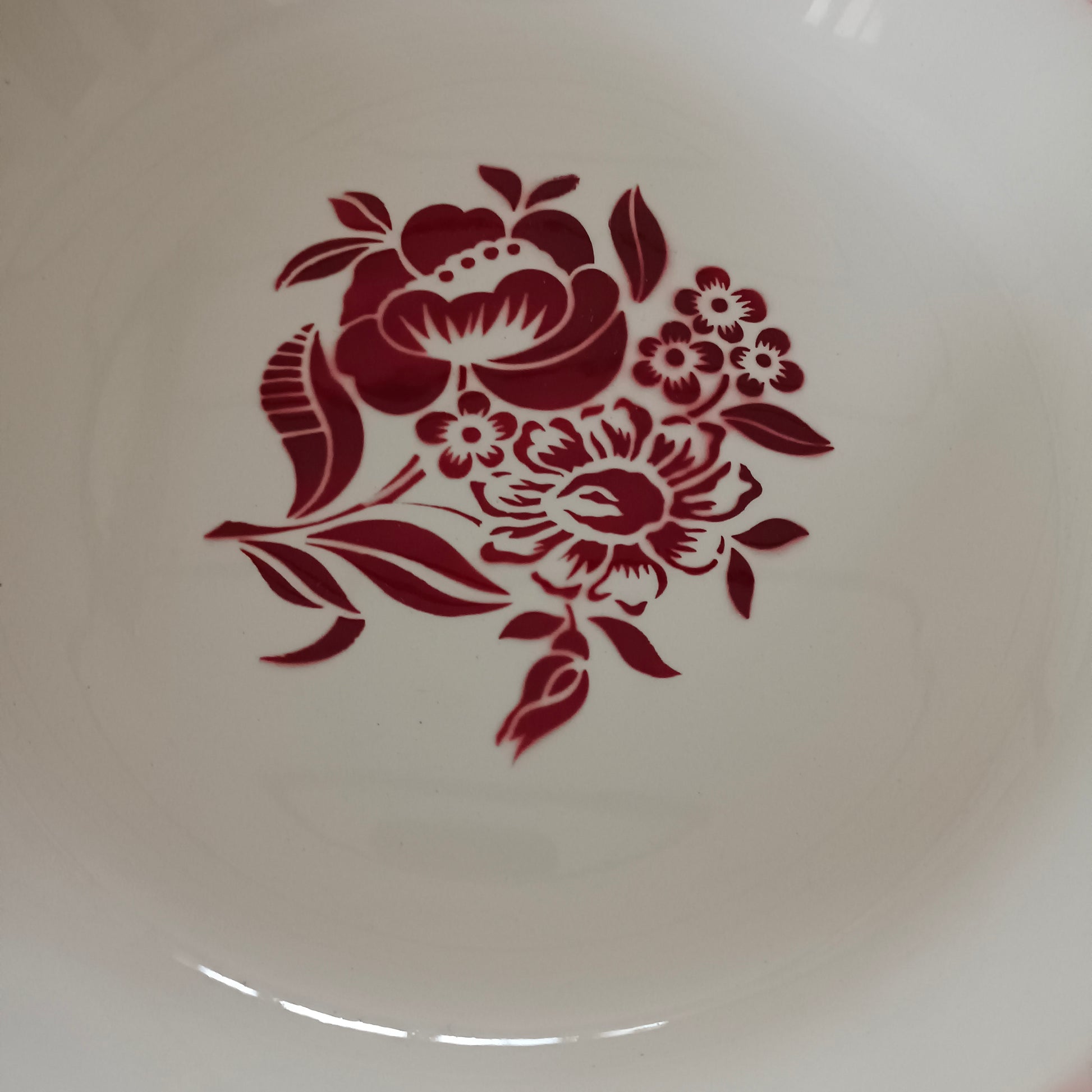 Plat Odette Digoin & Sarreguemines