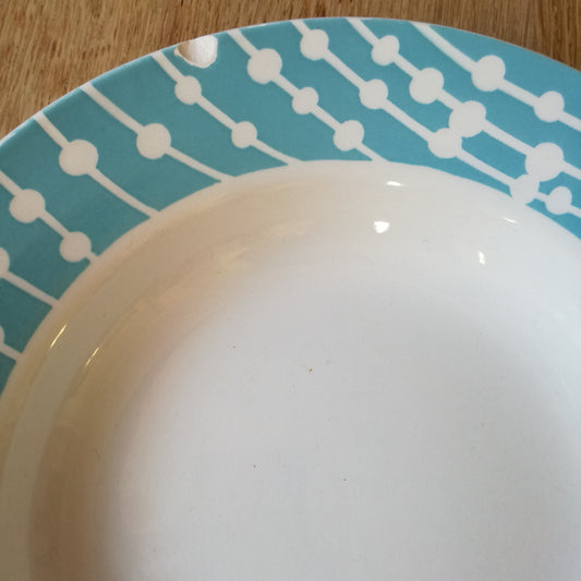 Assiette - creuse / calotte Domremy Digoin & Sarreguemines