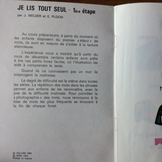 Livre jeunesse  Éditions MDI (Maison des instituteurs)