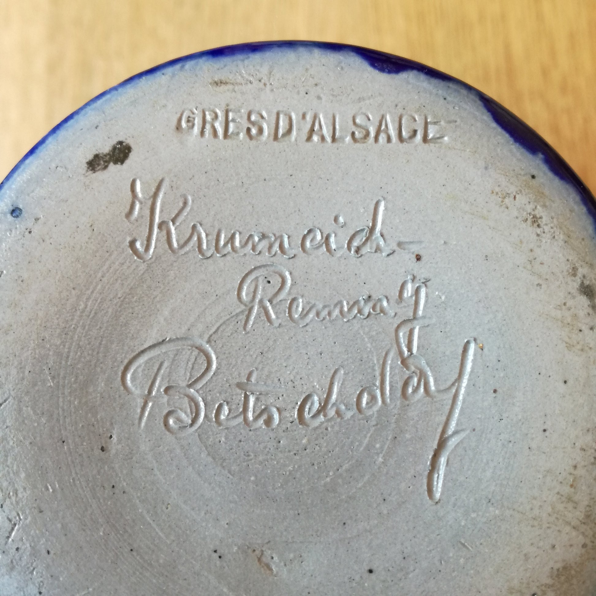 Carafe / pichet / broc  Grès d'Alsace