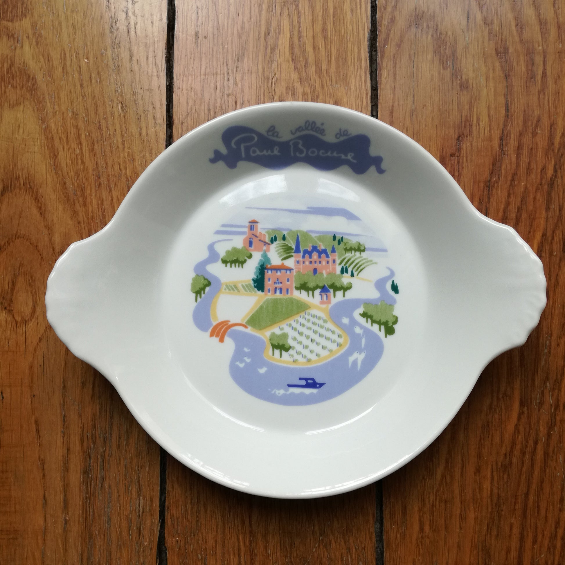 Plat  Porcelaine de Sologne