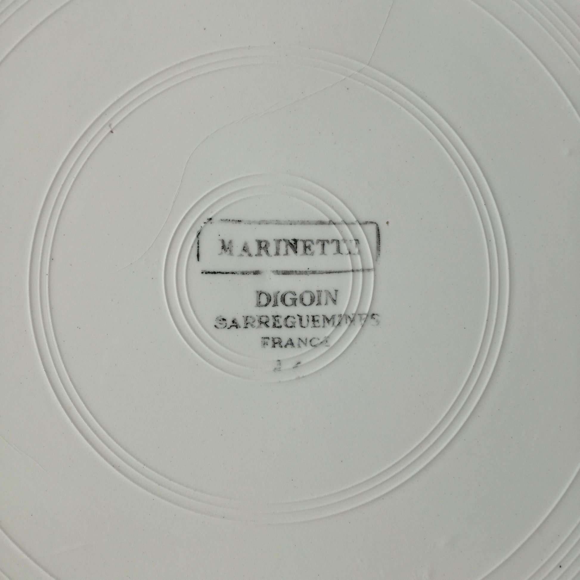 Plat Marinette Digoin