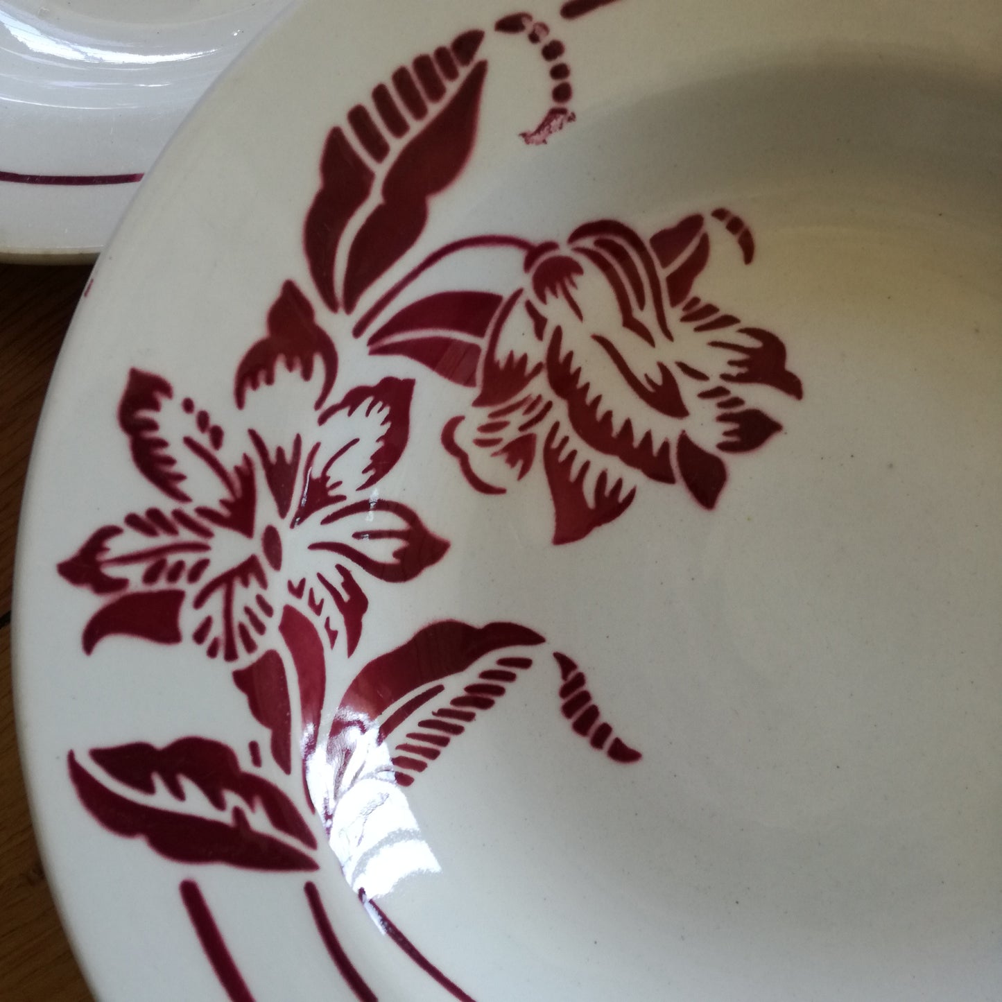 Assiette - creuse / calotte Denise Sarreguemines