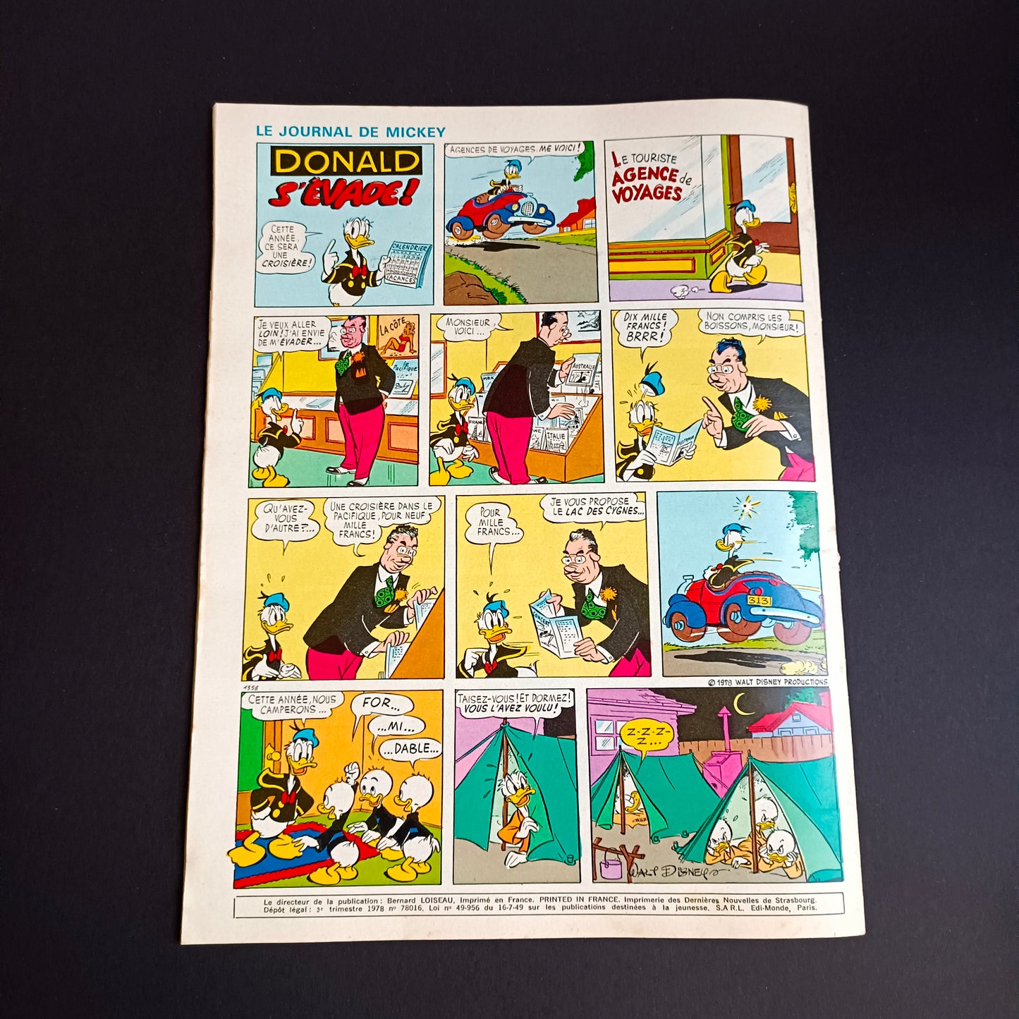 Revue / Magazine  Le Journal de Mickey