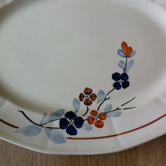 Plat ovale  Sarreguemines