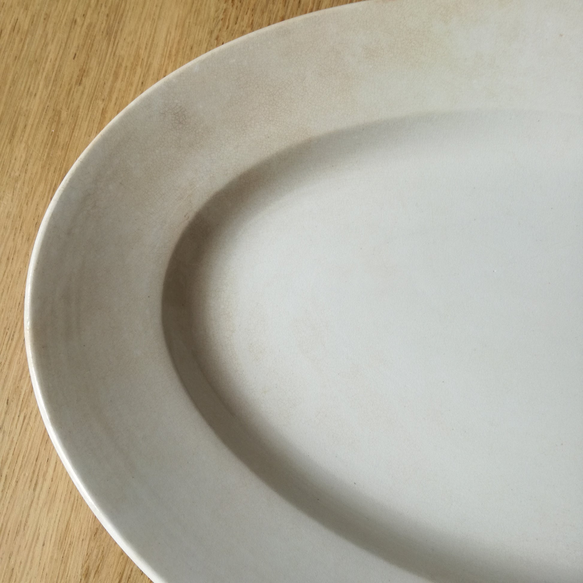 Plat ovale  Pexonne - FF (Fenal Frères)
