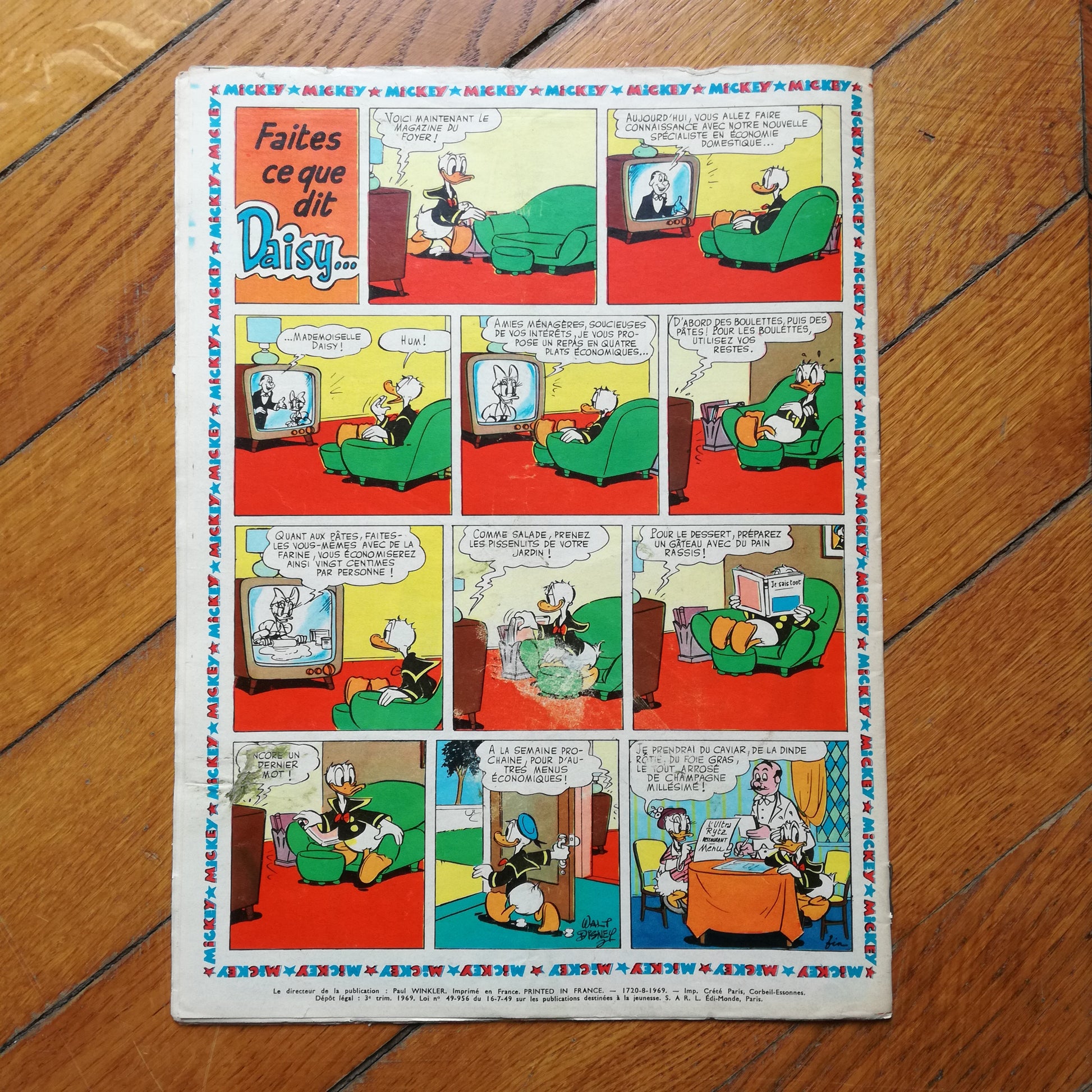 Revue / Magazine  Le Journal de Mickey