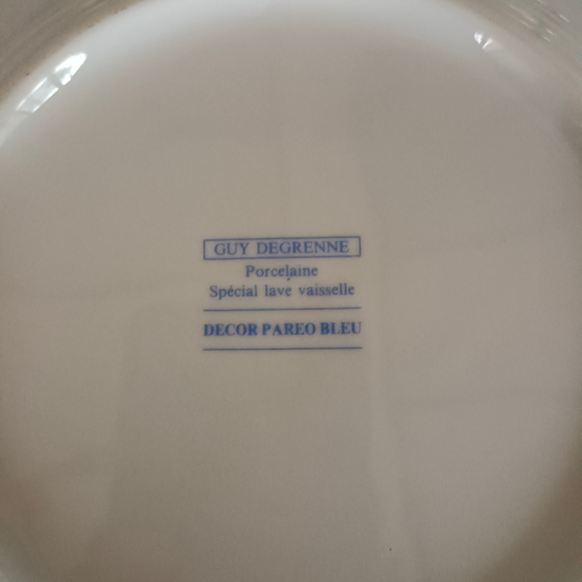 Assiette Paréo Guy Degrenne