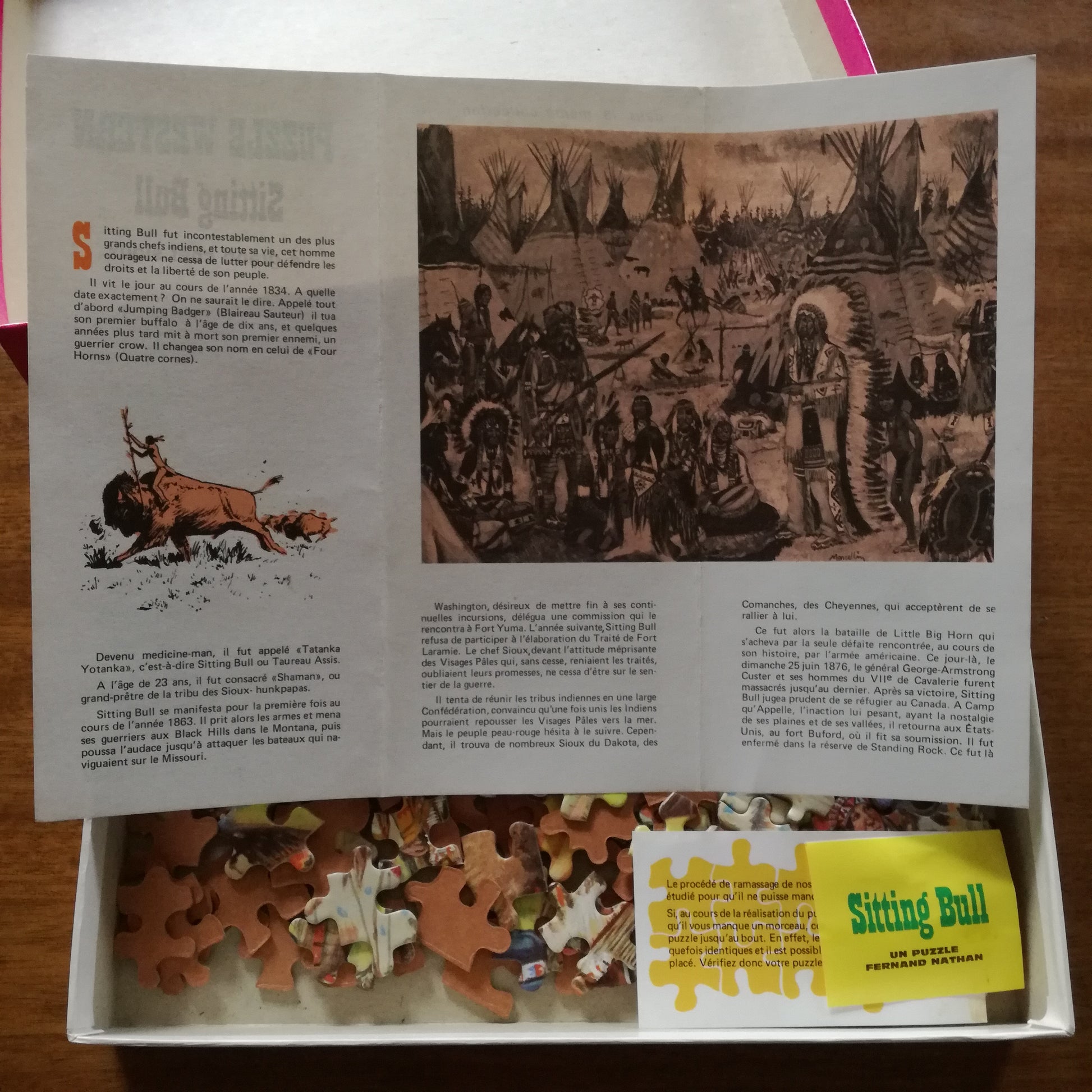 Puzzle Puzzle Western Fernand Nathan