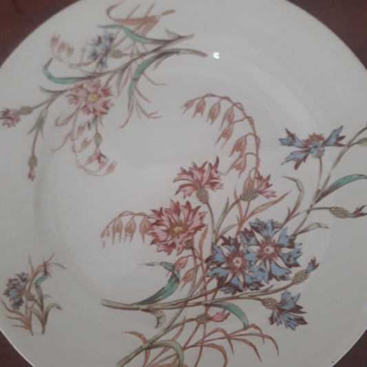 Assiette Bleuet Lunéville (K & G - Keller & Guérin)