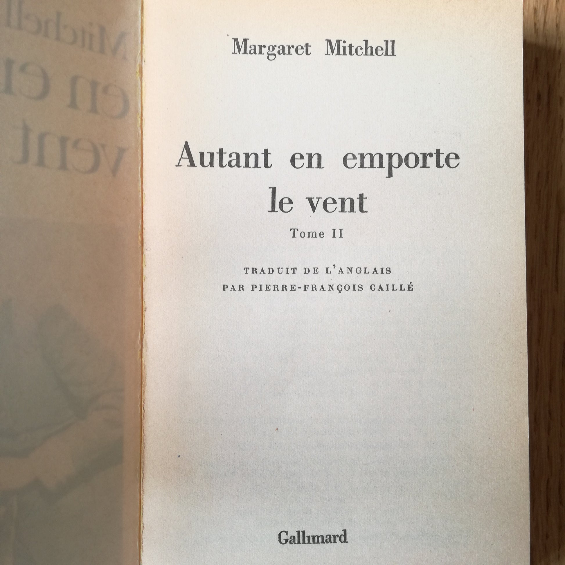 Livre de poche  Folio (Gallimard)