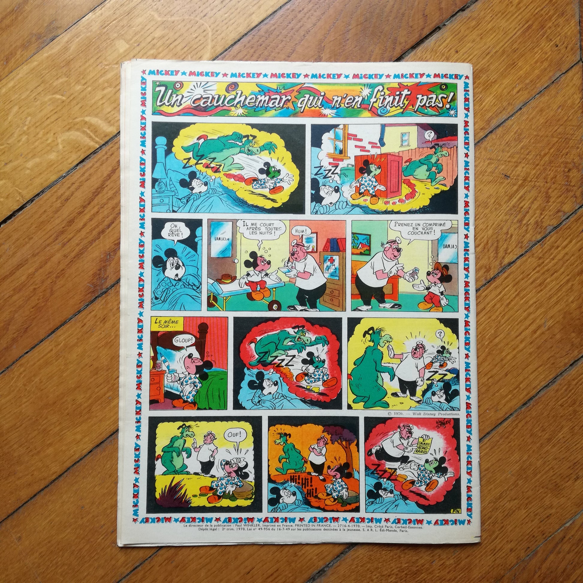 Revue / Magazine  Le Journal de Mickey