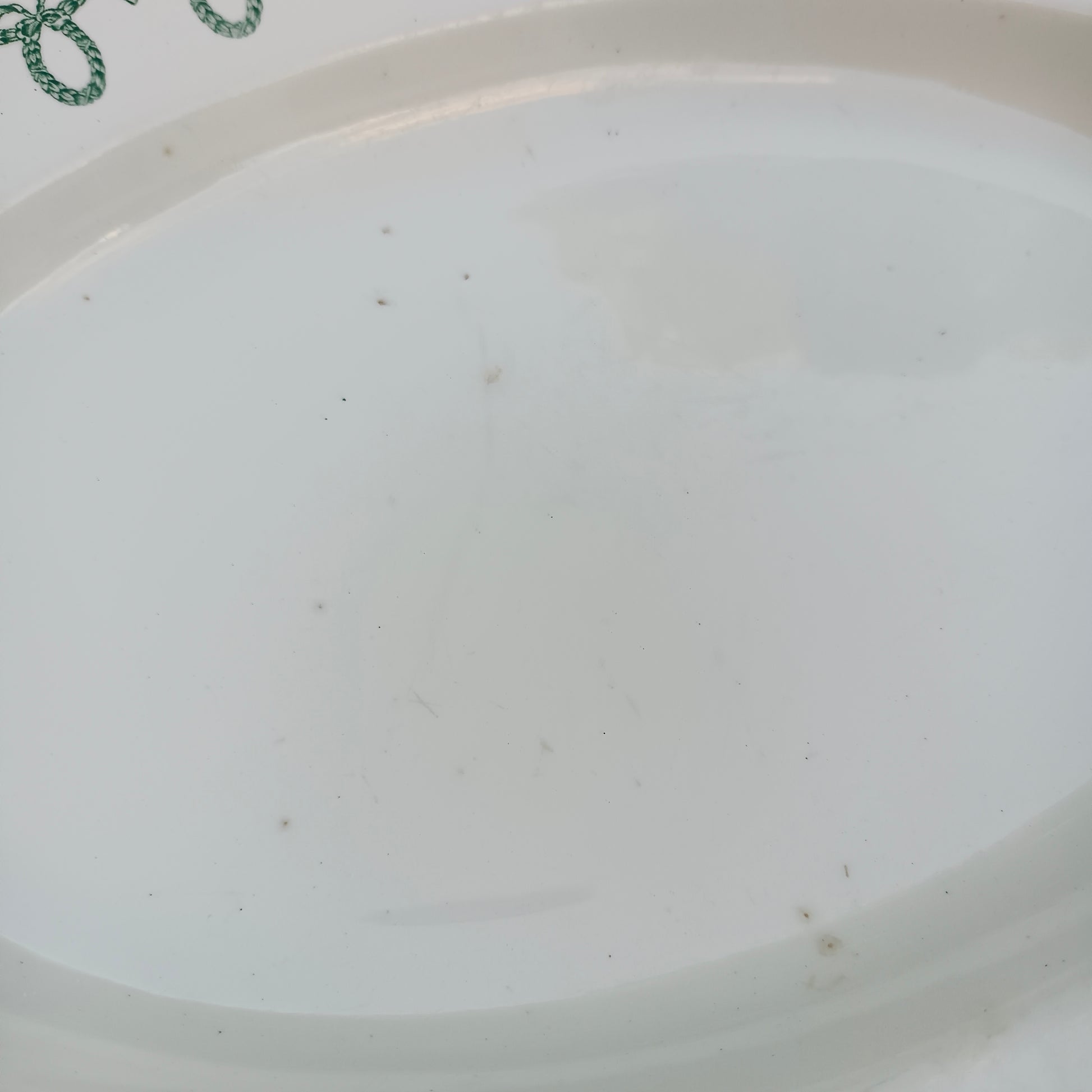 Plat ovale Bonaparte BFK - Boch Frères Keramis (BE)