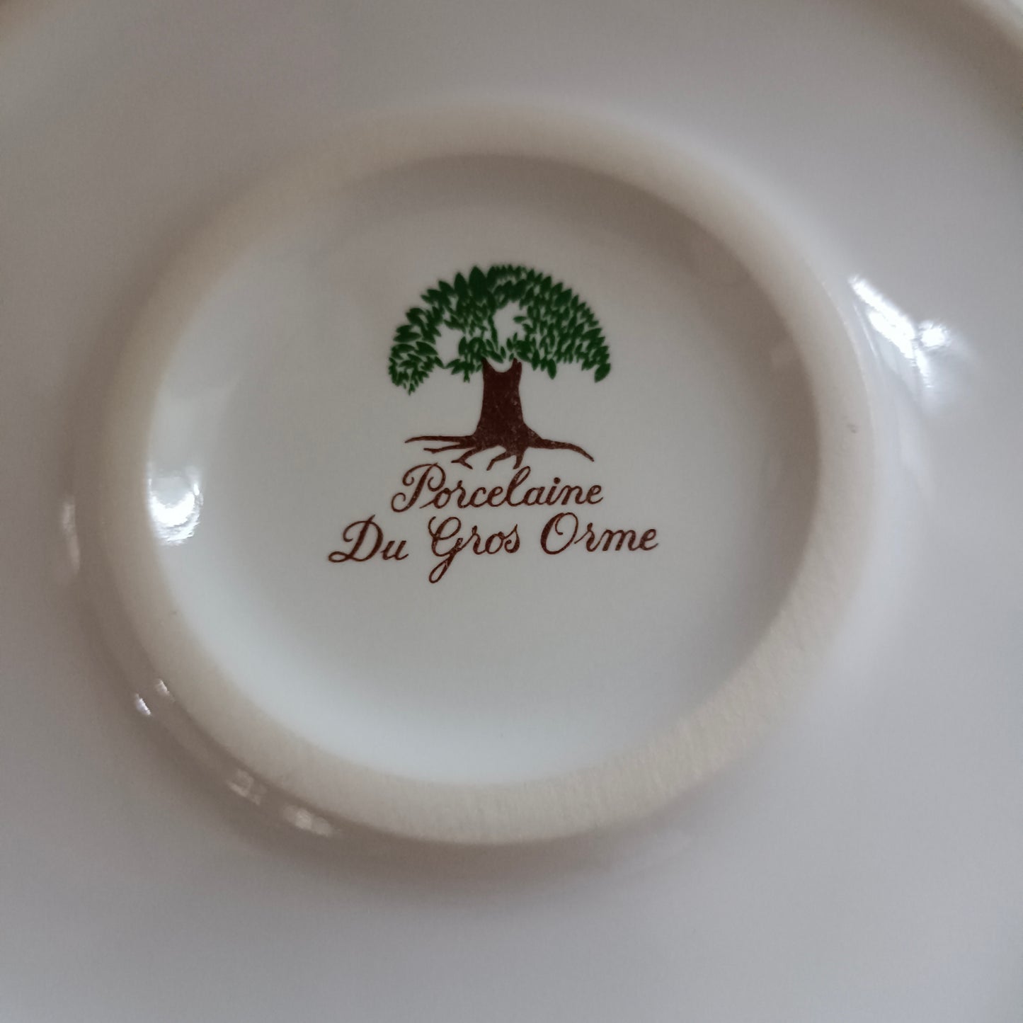 Assiette chauffante  Porcelaine du Gros Orme