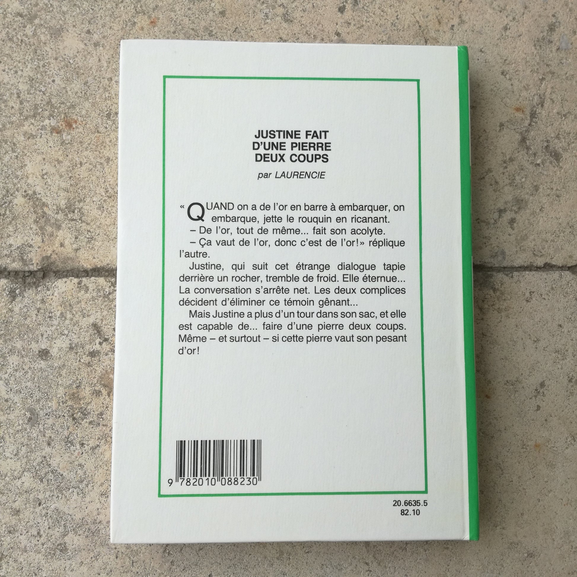 Livre jeunesse Justine Hachette