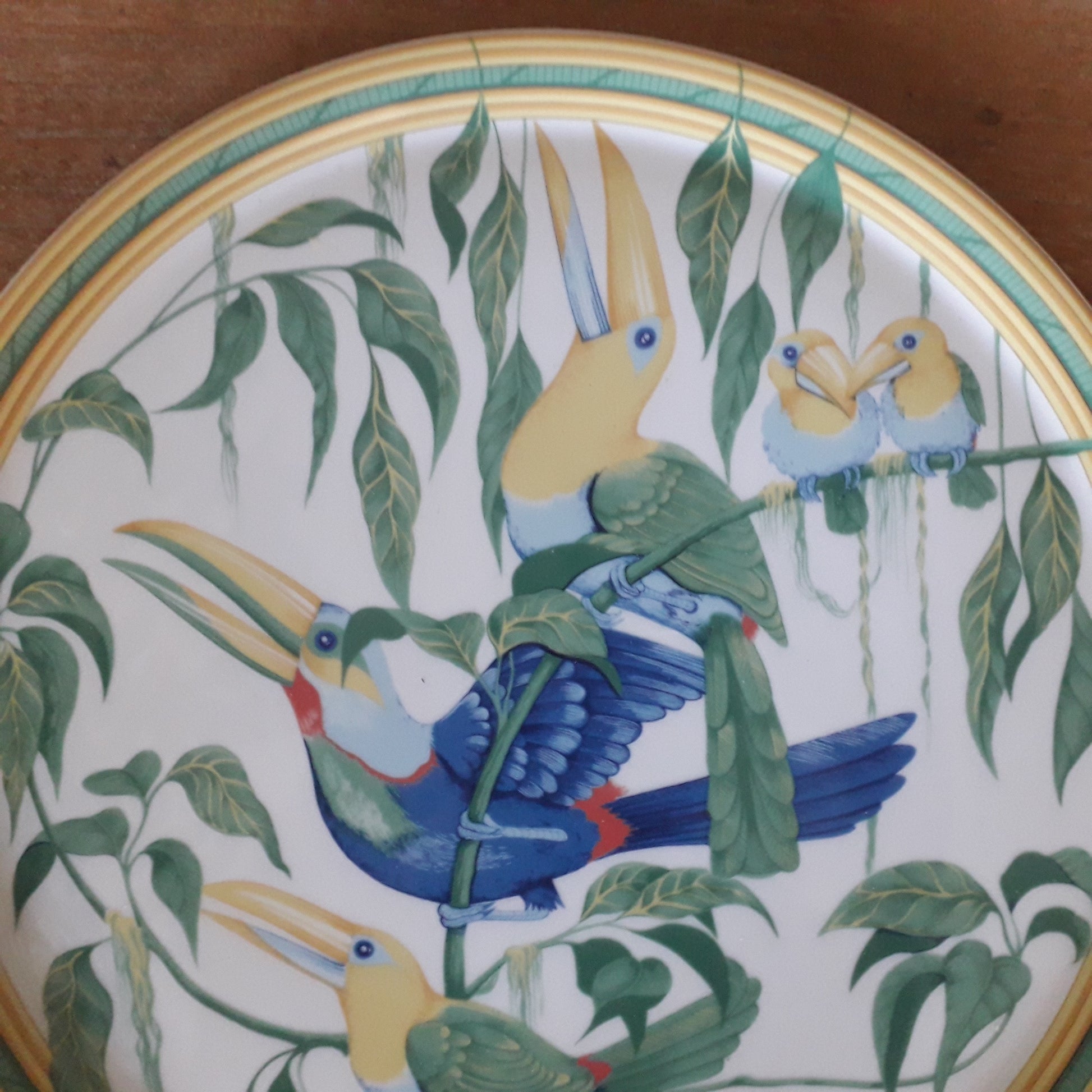 Plat Toucans Hermès