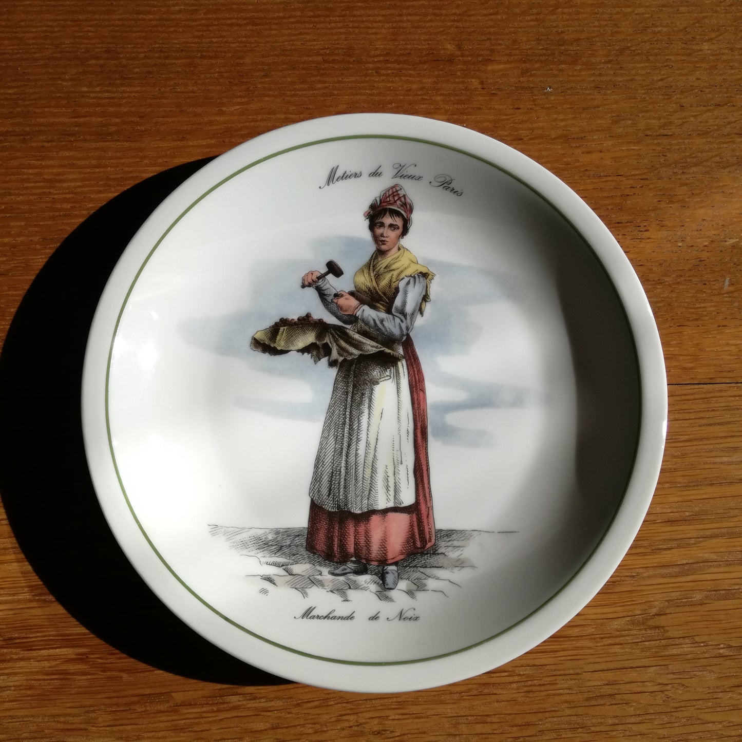 Assiette Métiers du vieux Paris Porcelaine du Berry