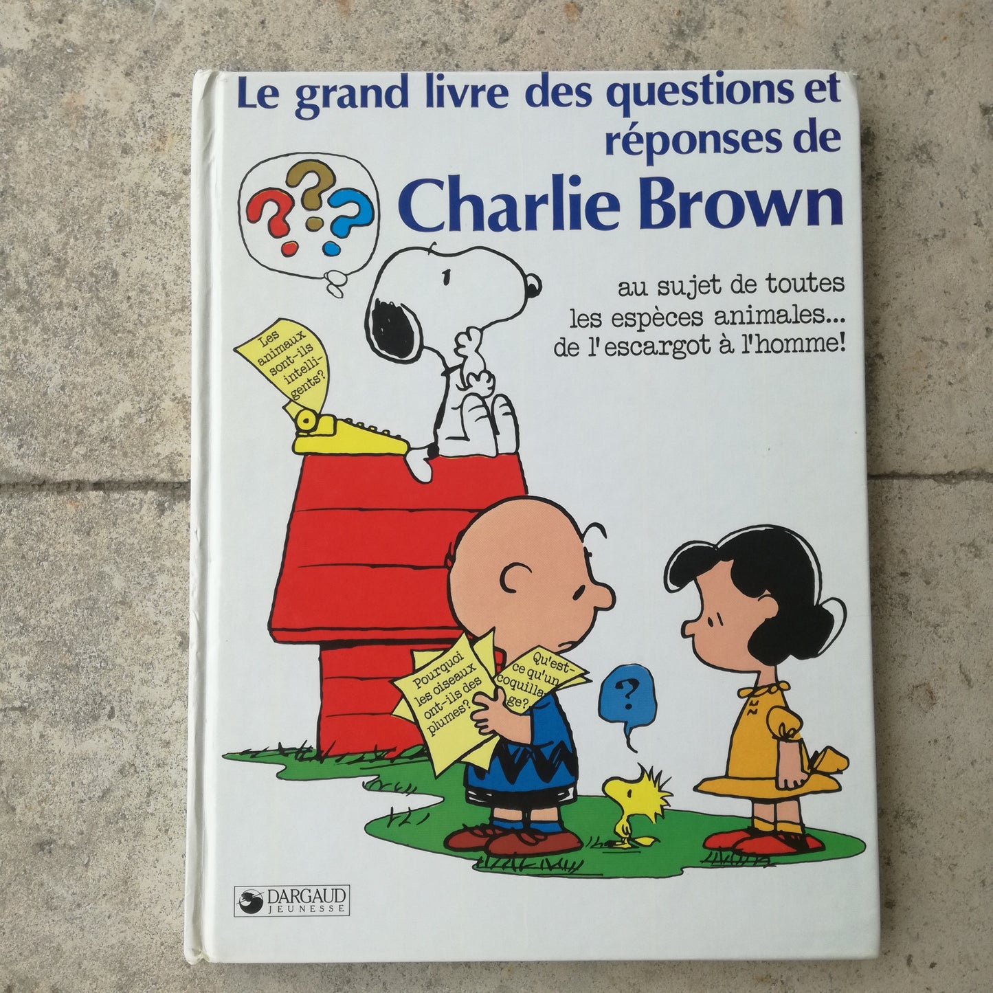 Livre jeunesse Charlie Brown Dargaud