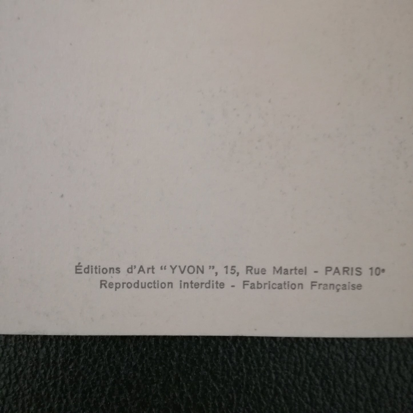 Carte postale / Vue  Éditions d'Art Yvon