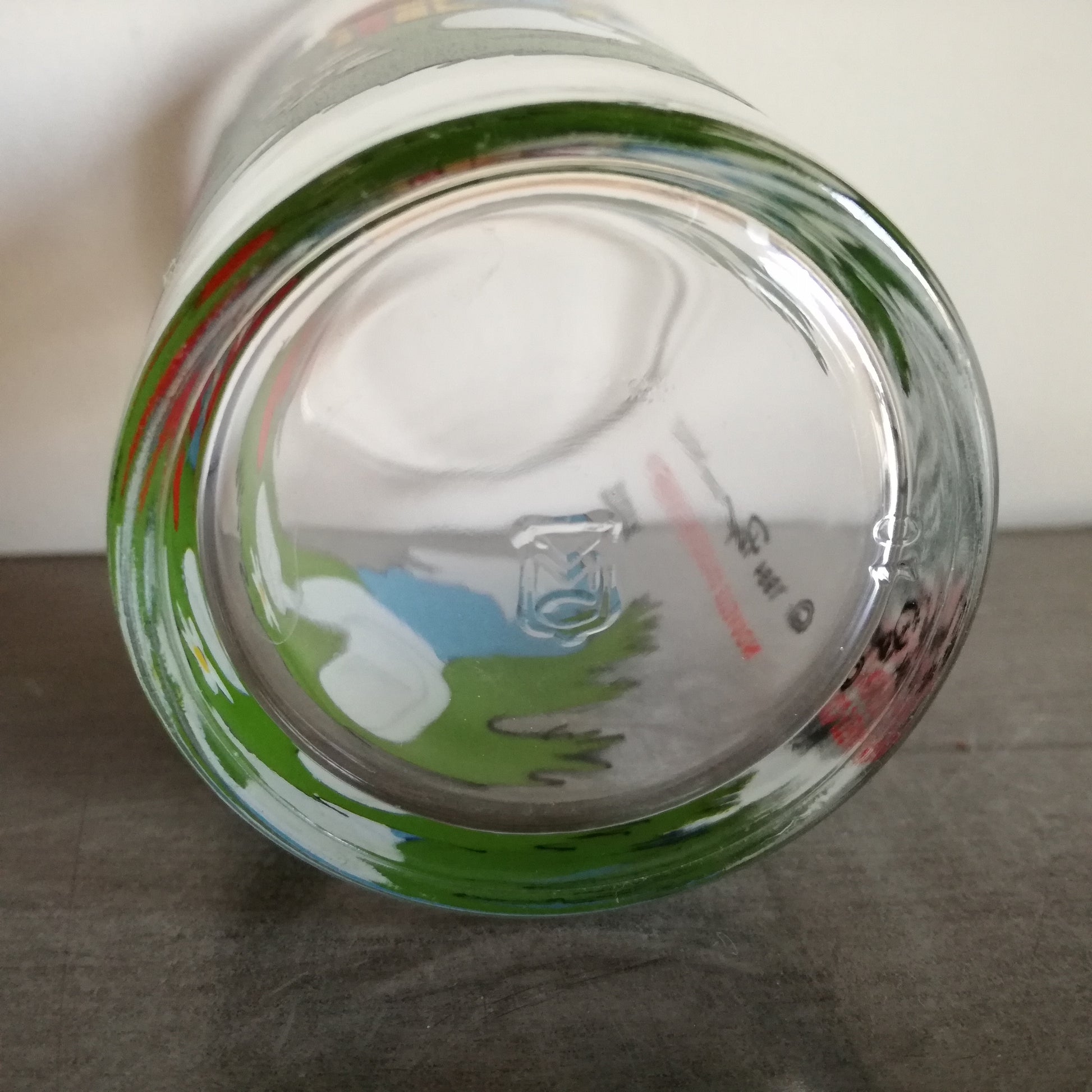 Verre Les Schtroumpfs VMC (Verreries mécaniques champenoises)