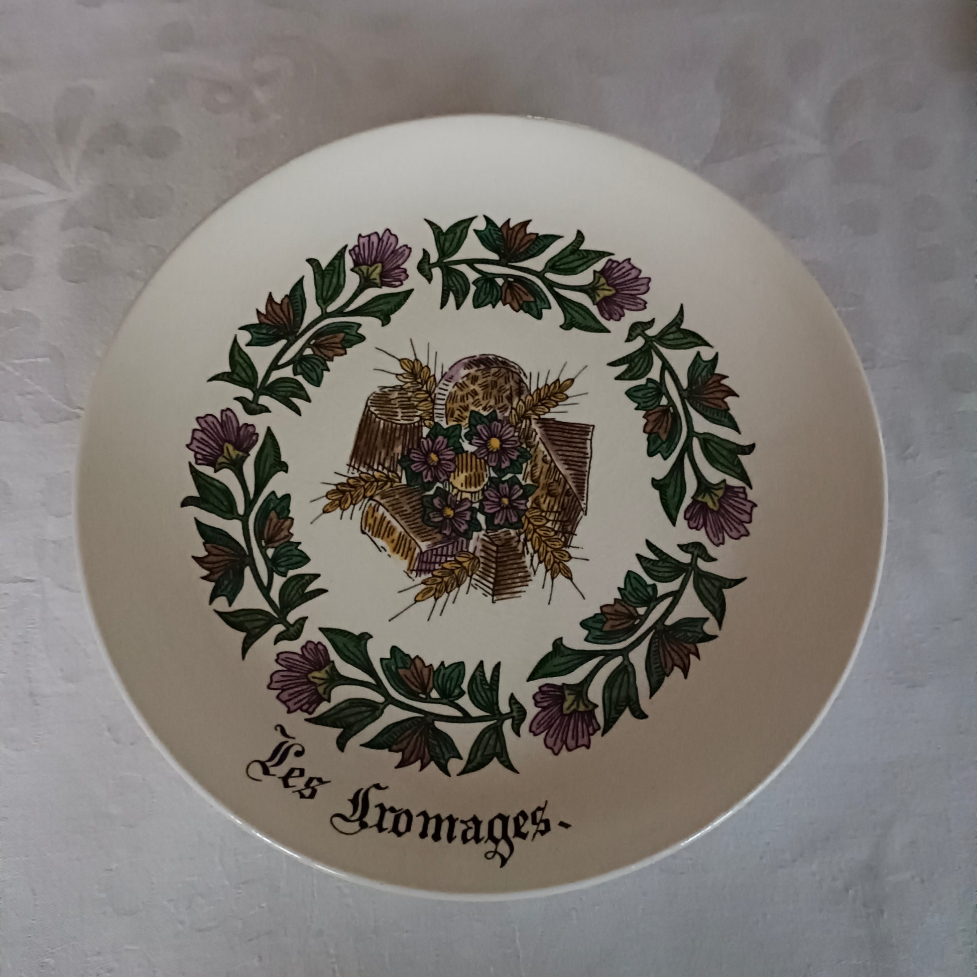 Assiette  Gien