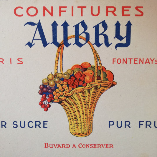 Buvard publicitaire  
