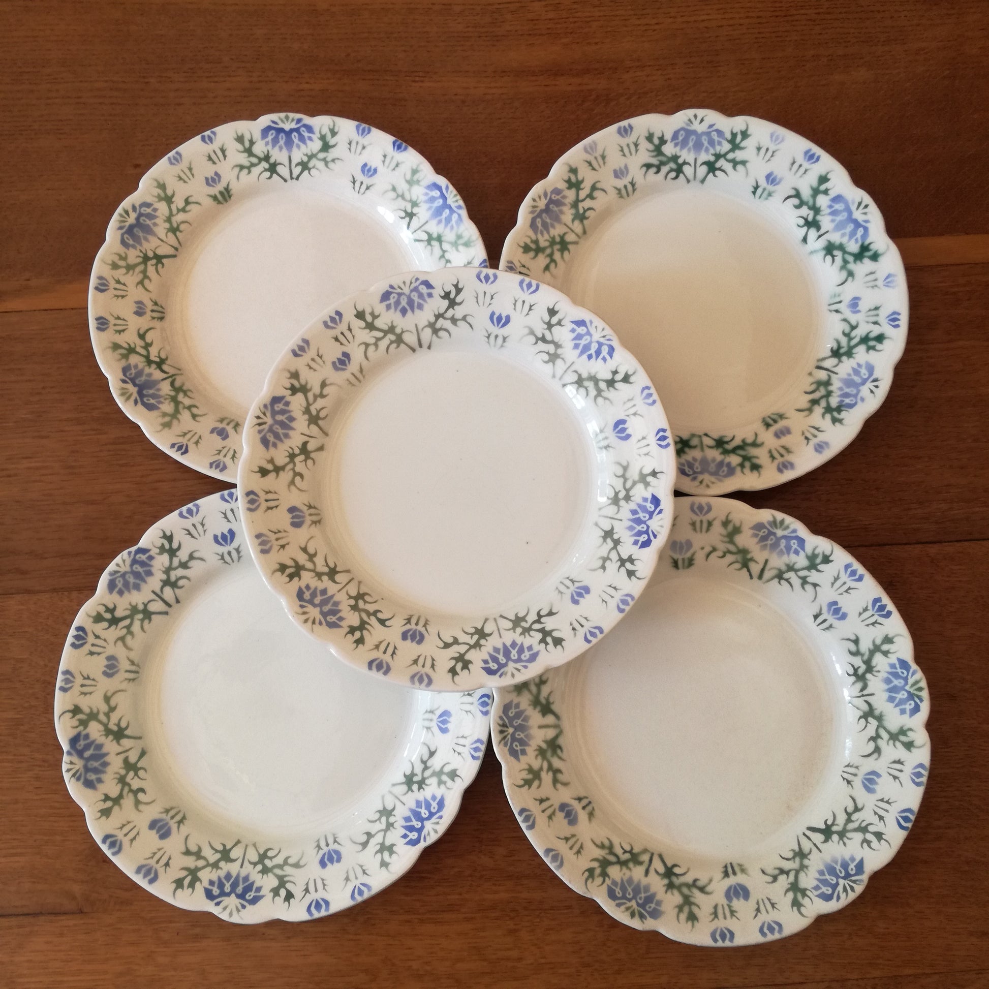 Assiette Nigelle Lunéville (K & G - Keller & Guérin)