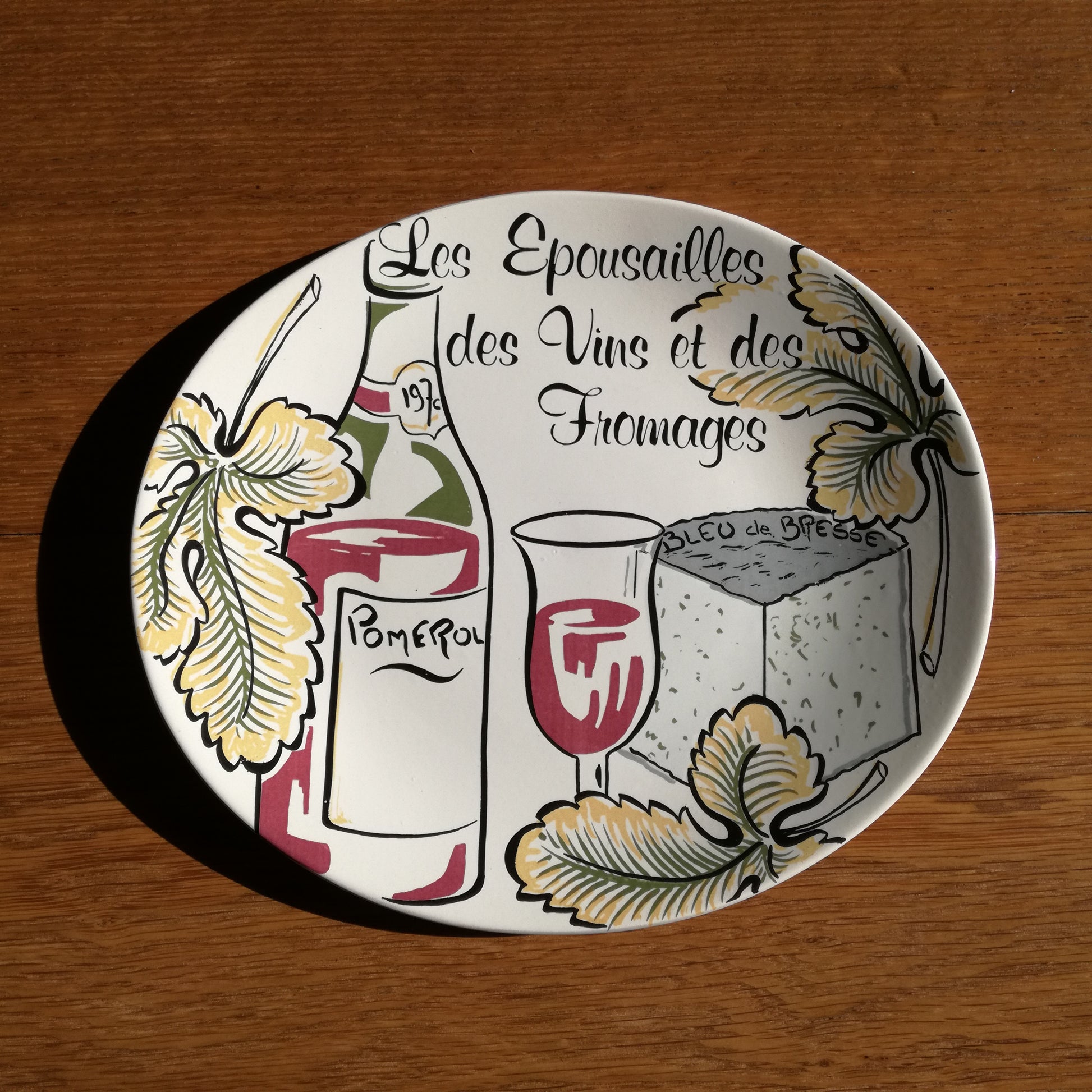 Assiette Épousailles Salins