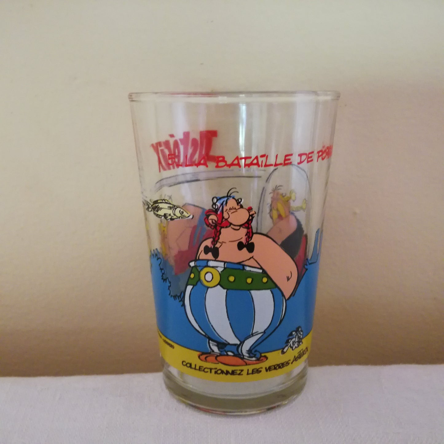 Verre Astérix & Obélix VMC (Verreries mécaniques champenoises)