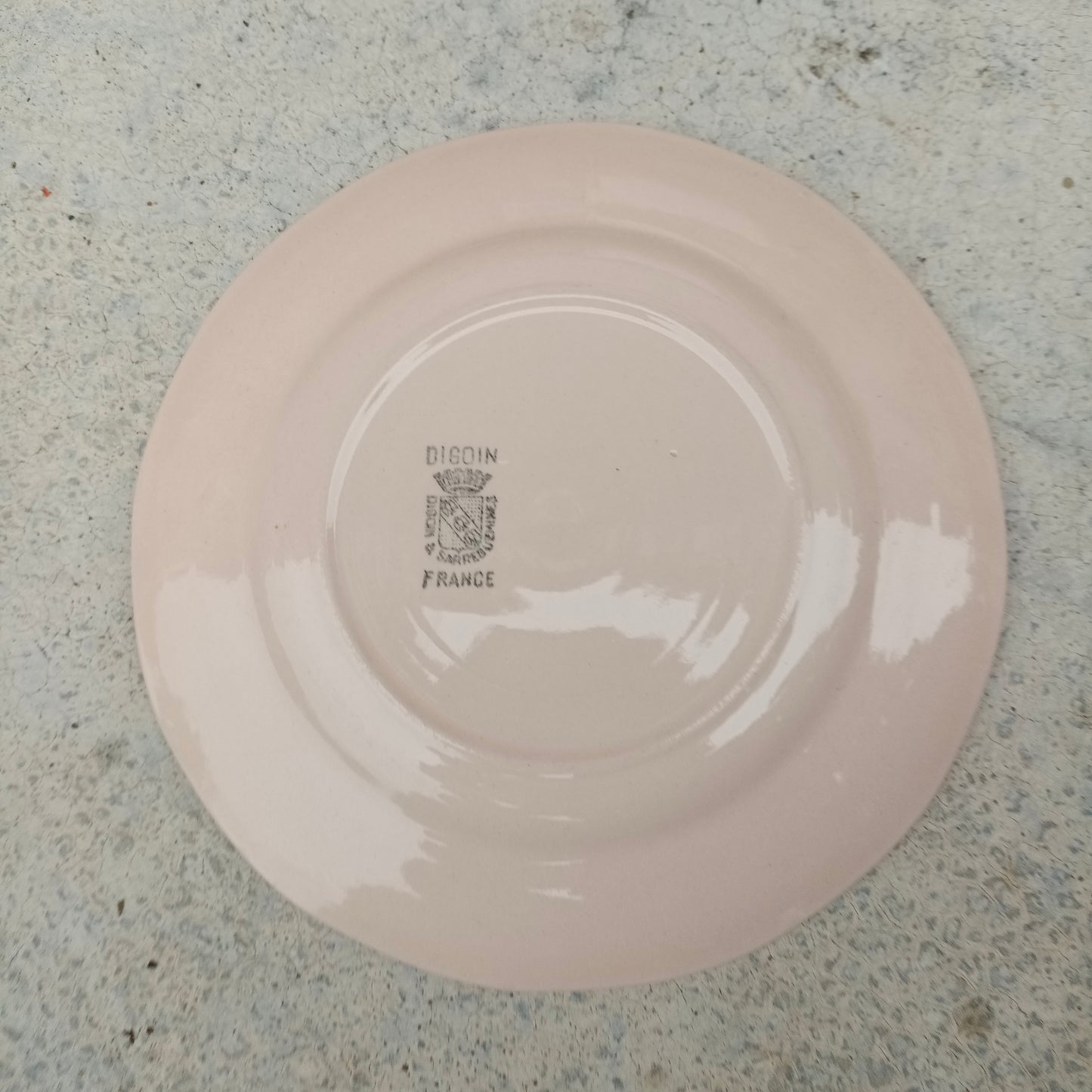 Assiette  Digoin & Sarreguemines
