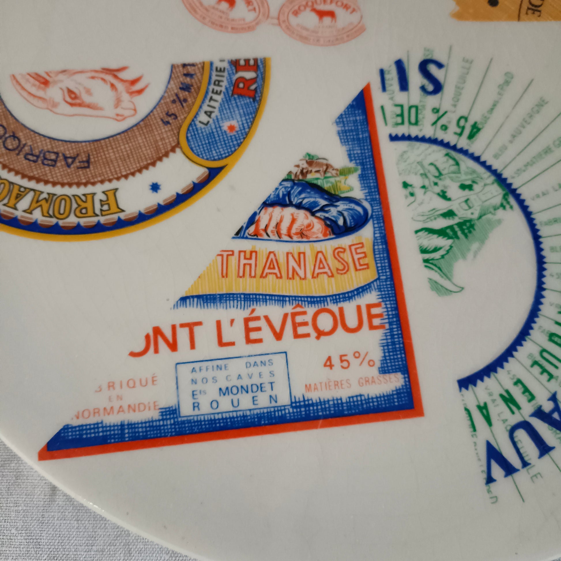 Plat Fromages de France Saint-Amand