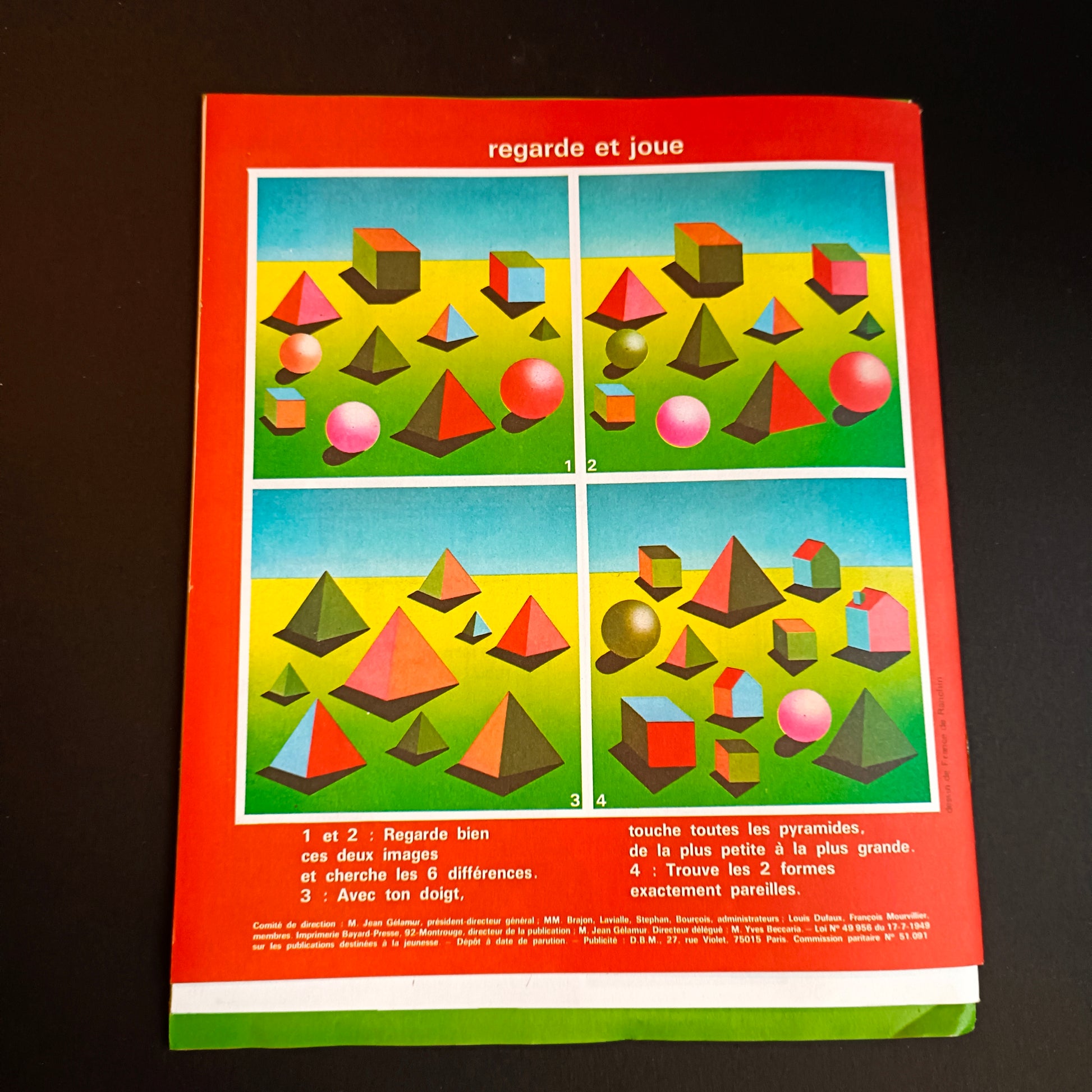 Revue / Magazine  Pomme d'Api