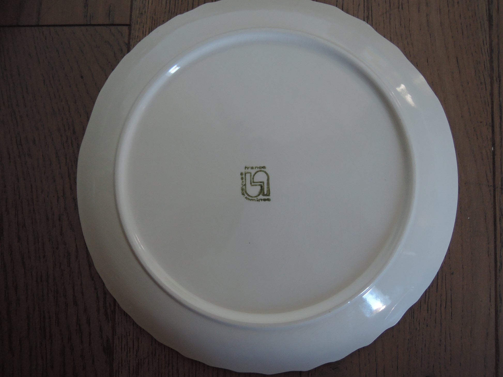 Assiette  Sarreguemines