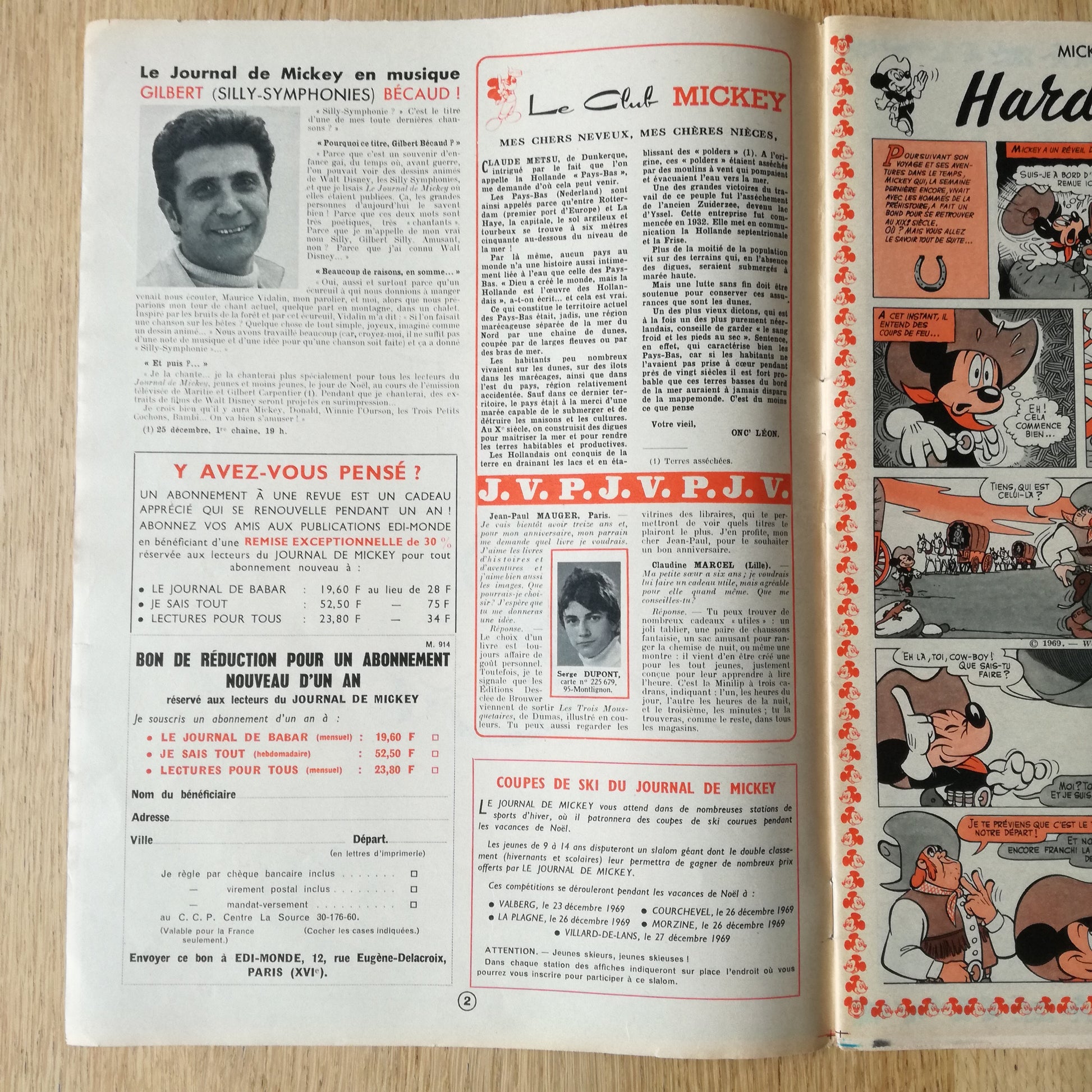 Revue / Magazine  Le Journal de Mickey