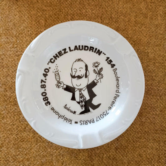 Cendrier  Porcelaine de Sologne