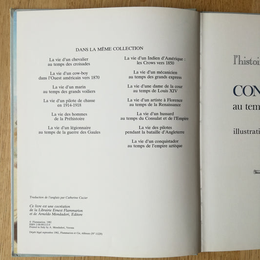 Livre jeunesse L'Histoire vécue Éditions du chat perché Flammarion