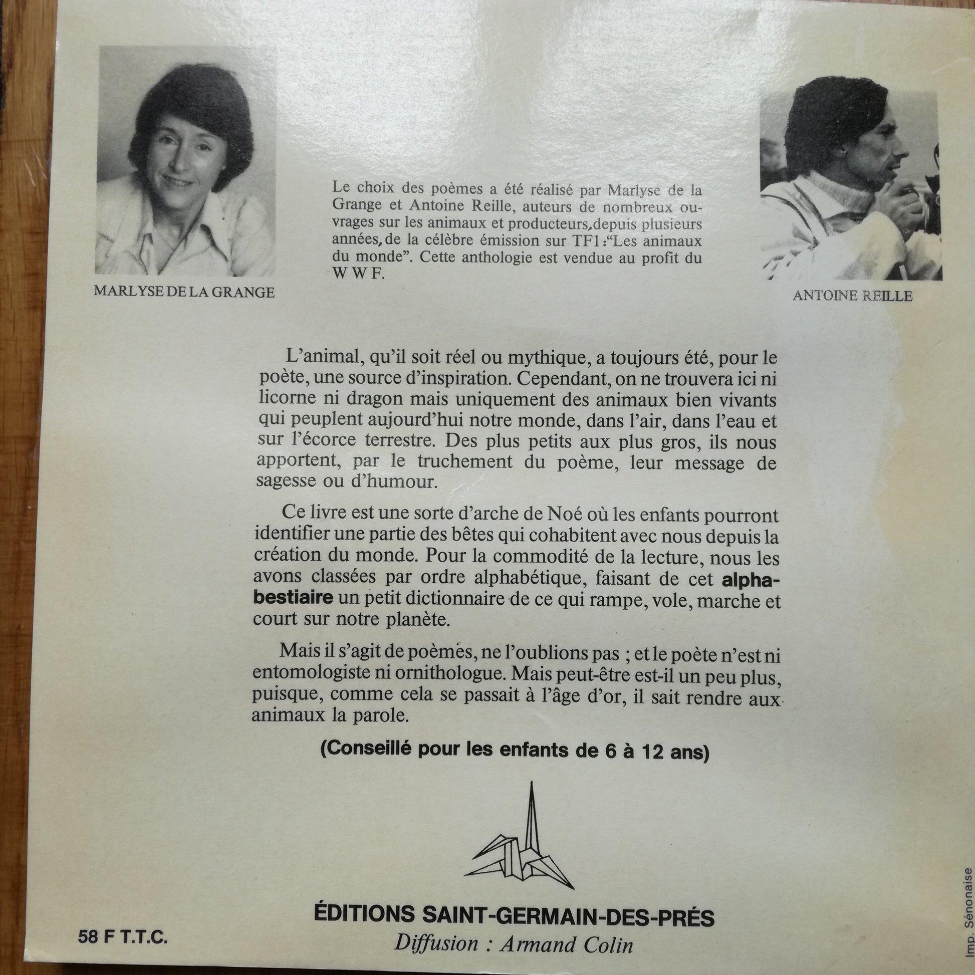 Poésie L'Enfant la Poésie Éditions Saint-Germain-des-Prés