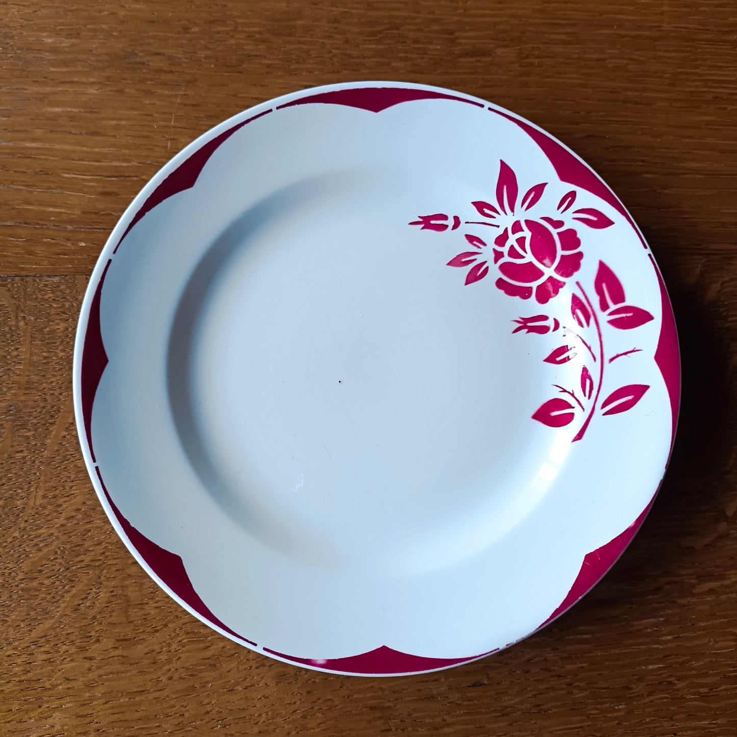 Assiette Corsica Digoin & Sarreguemines