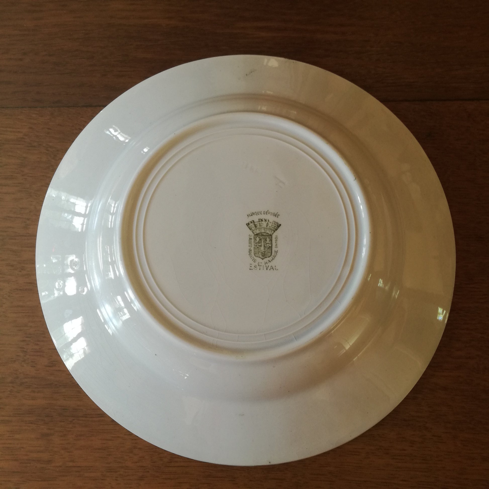 Assiette - creuse / calotte Estival Saint-Amand