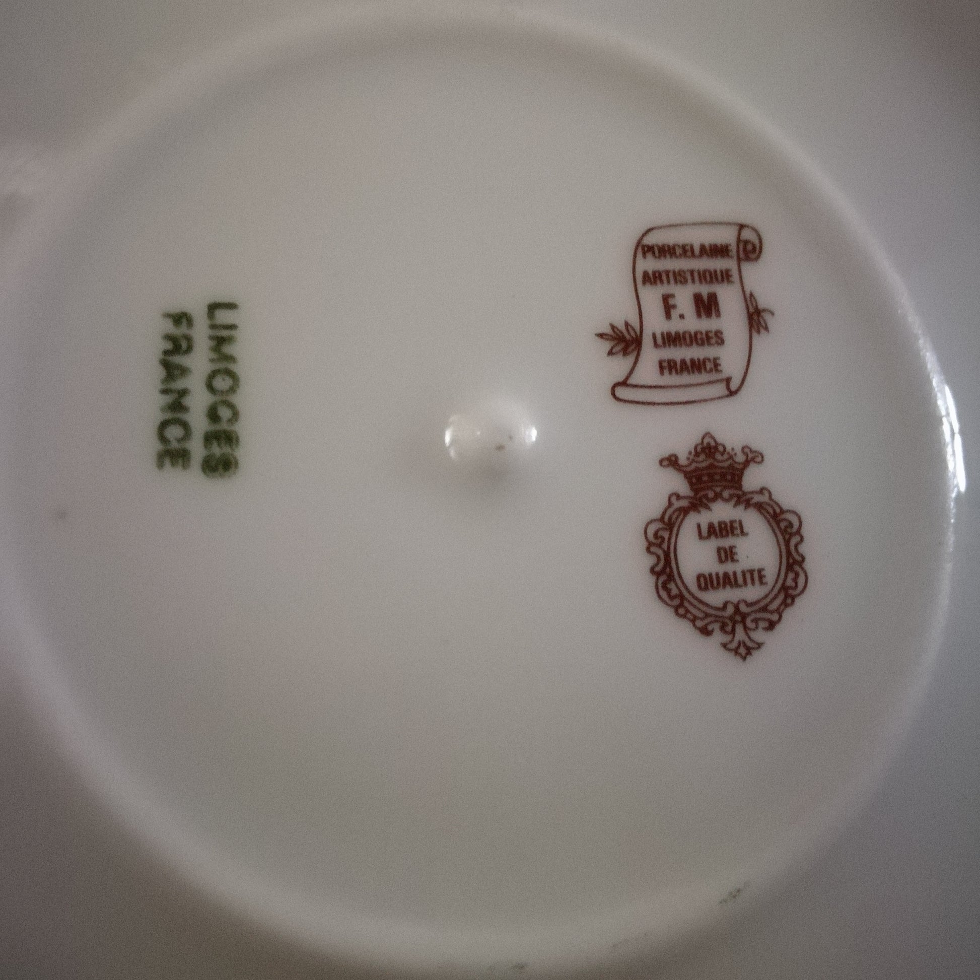 Assiette chauffante  Limoges