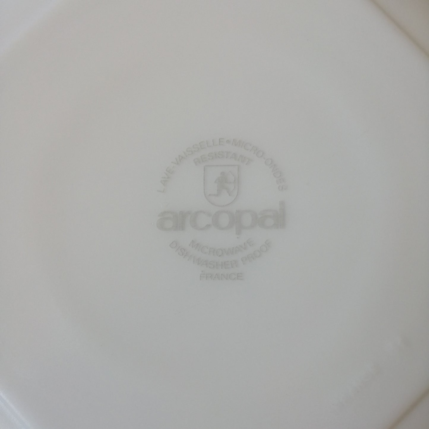 Assiette  Arcopal