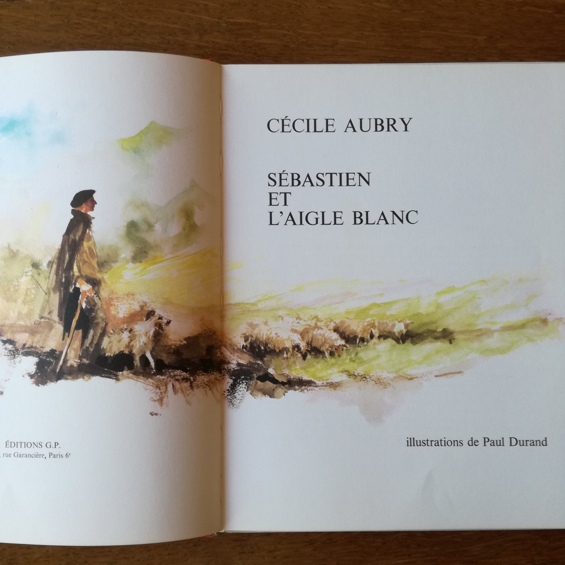 Livre jeunesse Sébastien Éditions GP