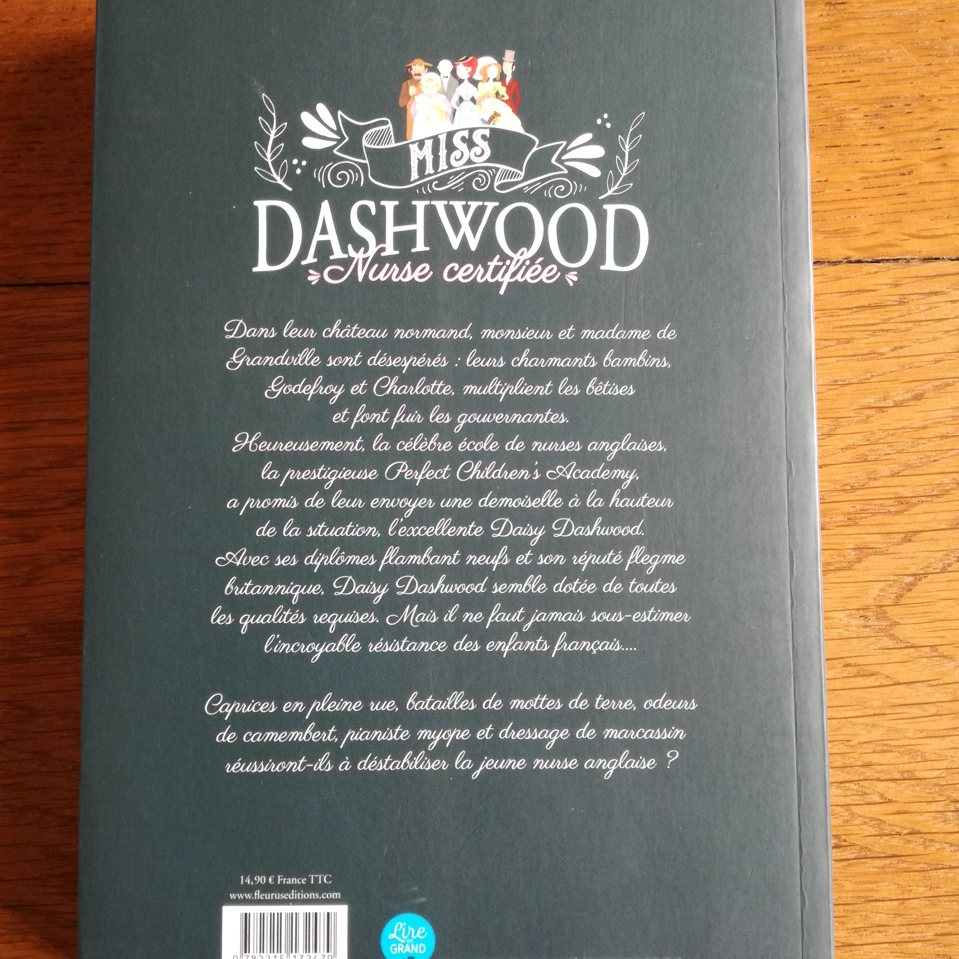 Livre jeunesse Miss Dashwood Fleurus